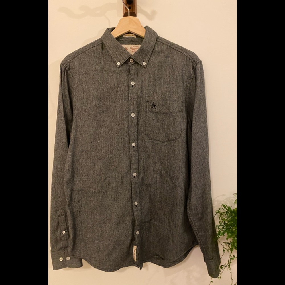 Penguin Long Sleeved Button Down